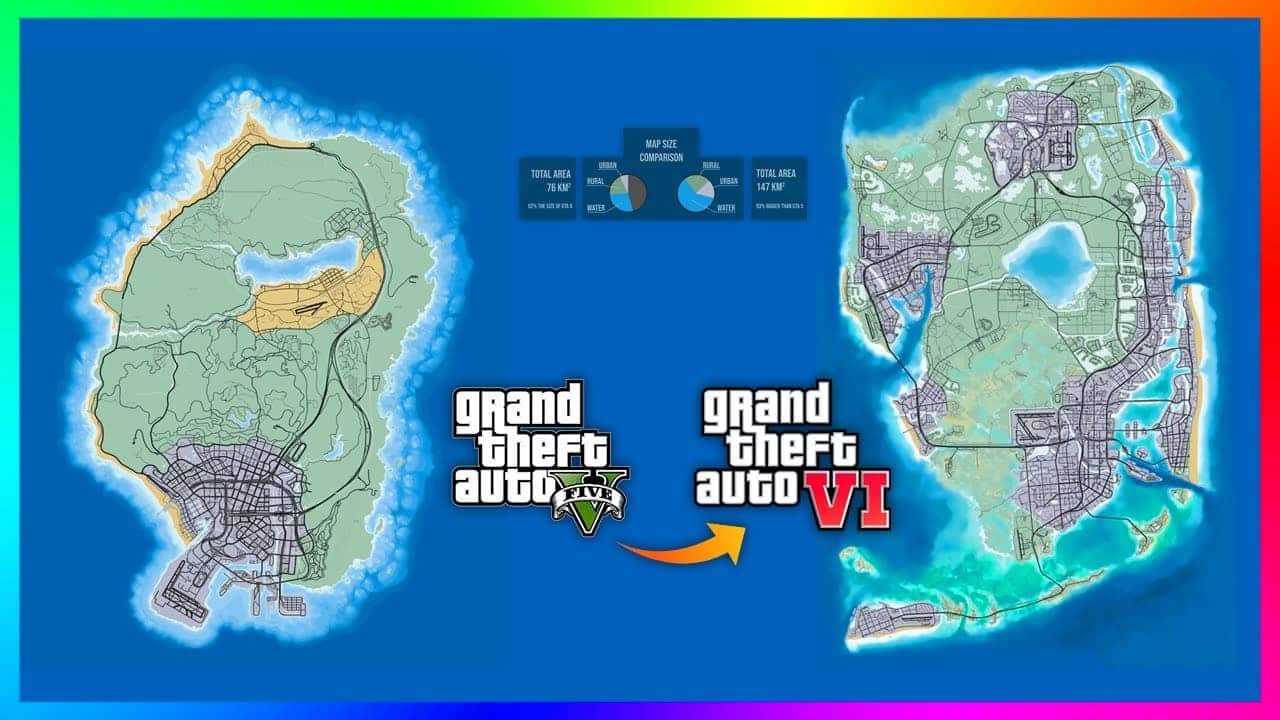 La Date De Gta 6 Et Sortie GTA 6 : Vice City est prévue sur une map encore plus grande que GTA 5 - Nouvelles Technologies
