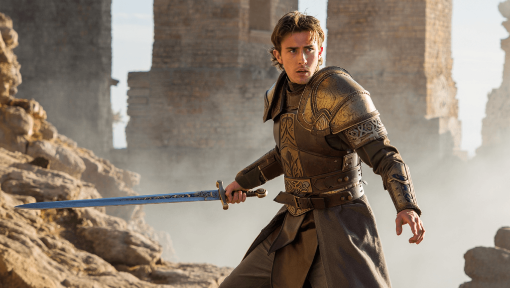 Bande-annonce saison 3 des Anneaux de Pouvoir : ce qu’il faut retenir A smirking Sauron wearing his armor and sitting on his throne in The Rings of Power season 3