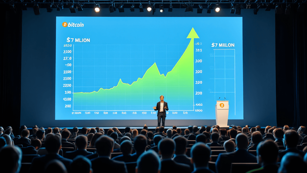 « Inévitable » : Michael Saylor maintient que le bitcoin atteindra 7 millions de dollars