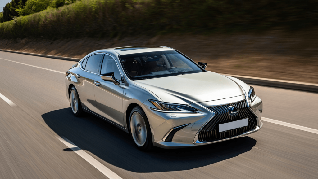 Première prise en main du Lexus ES 500e 2026 : berline élégante, recharge lente 2026 Lexus ES 500e first drive: A classy sedan with a slow charge
