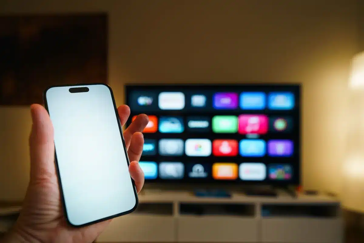 Interface de paiement d'un abonnement de streaming sur smartphone