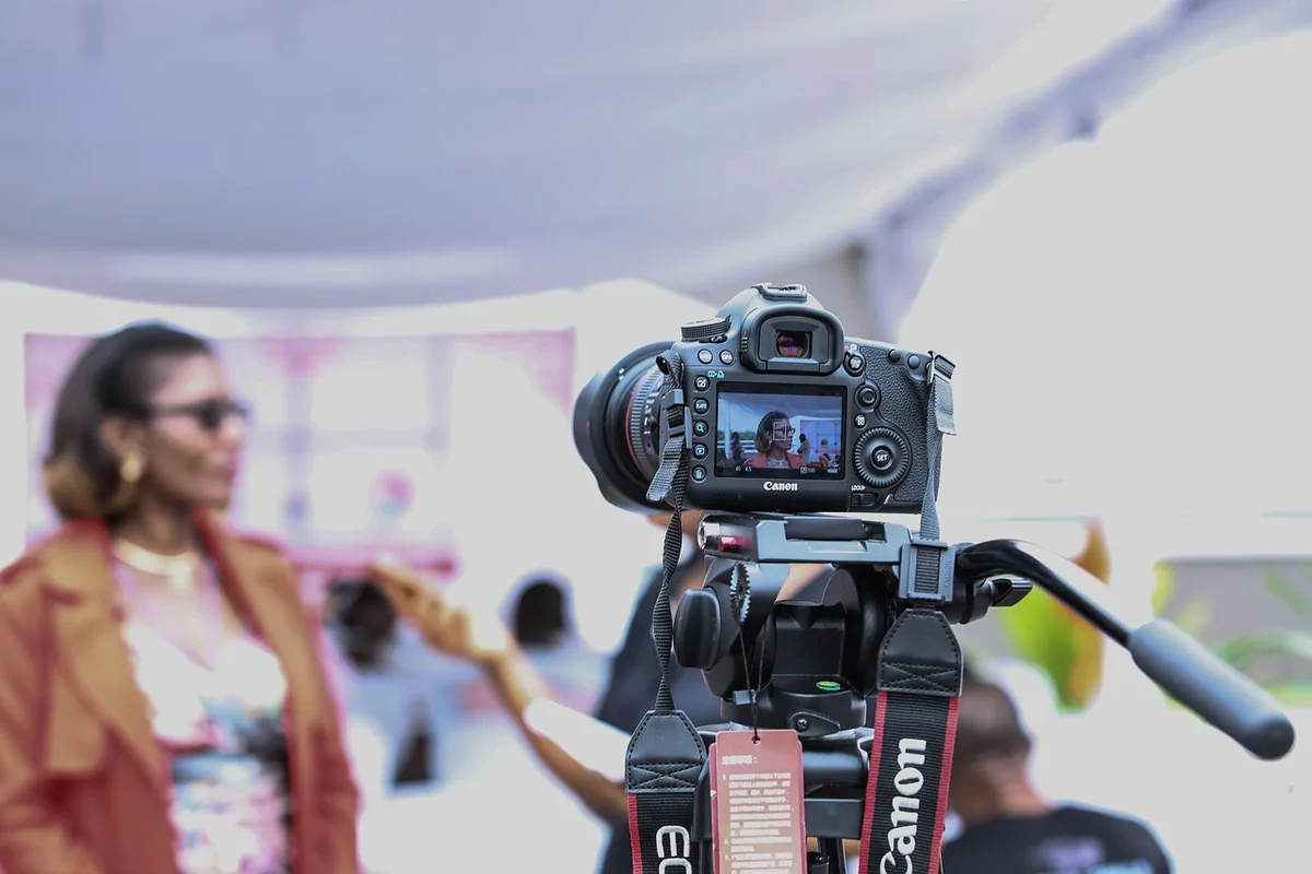 Configuration de caméra pour enregistrement vidéo 4K professionnelle