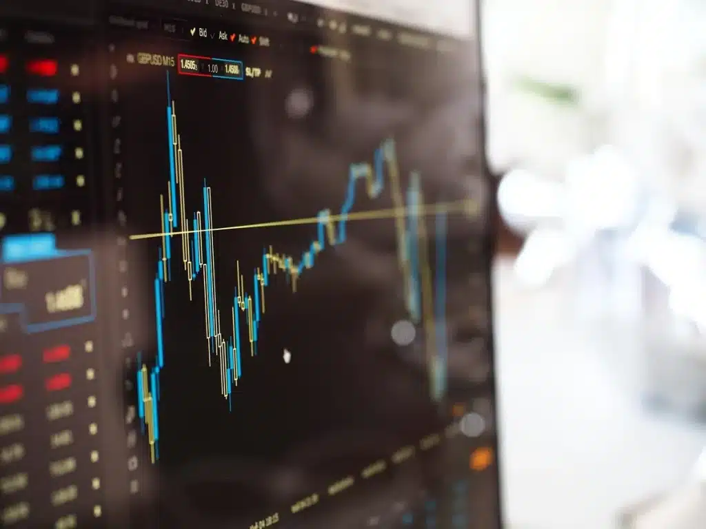 BlackRock conforte sa position Bitcoin: exposition maintenue à 1–2 % Graphiques de portefeuille d'investissement montrant une allocation Bitcoin minoritaire parmi les actifs traditionnels.