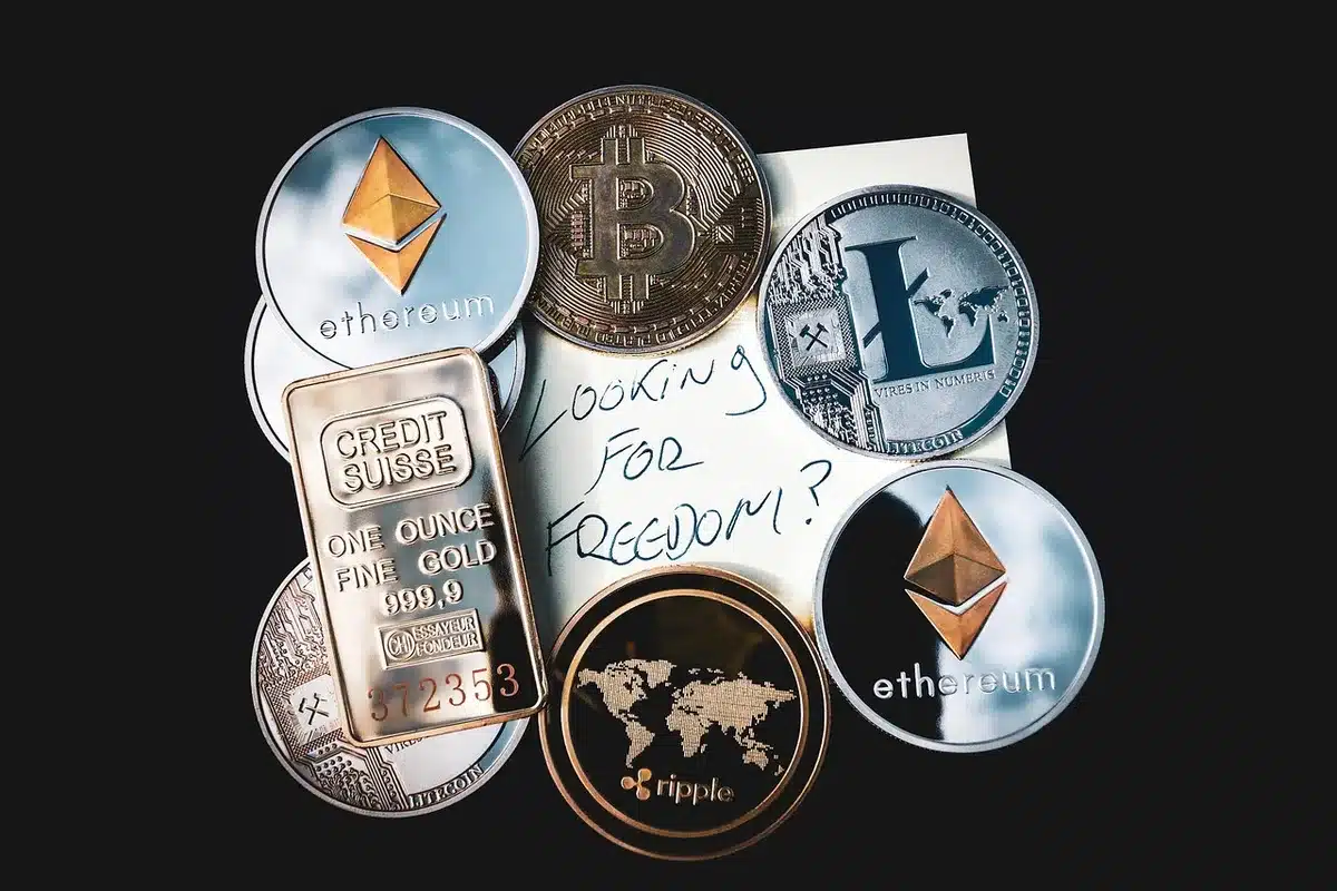 Représentation d'un registre de transactions blockchain sur écran