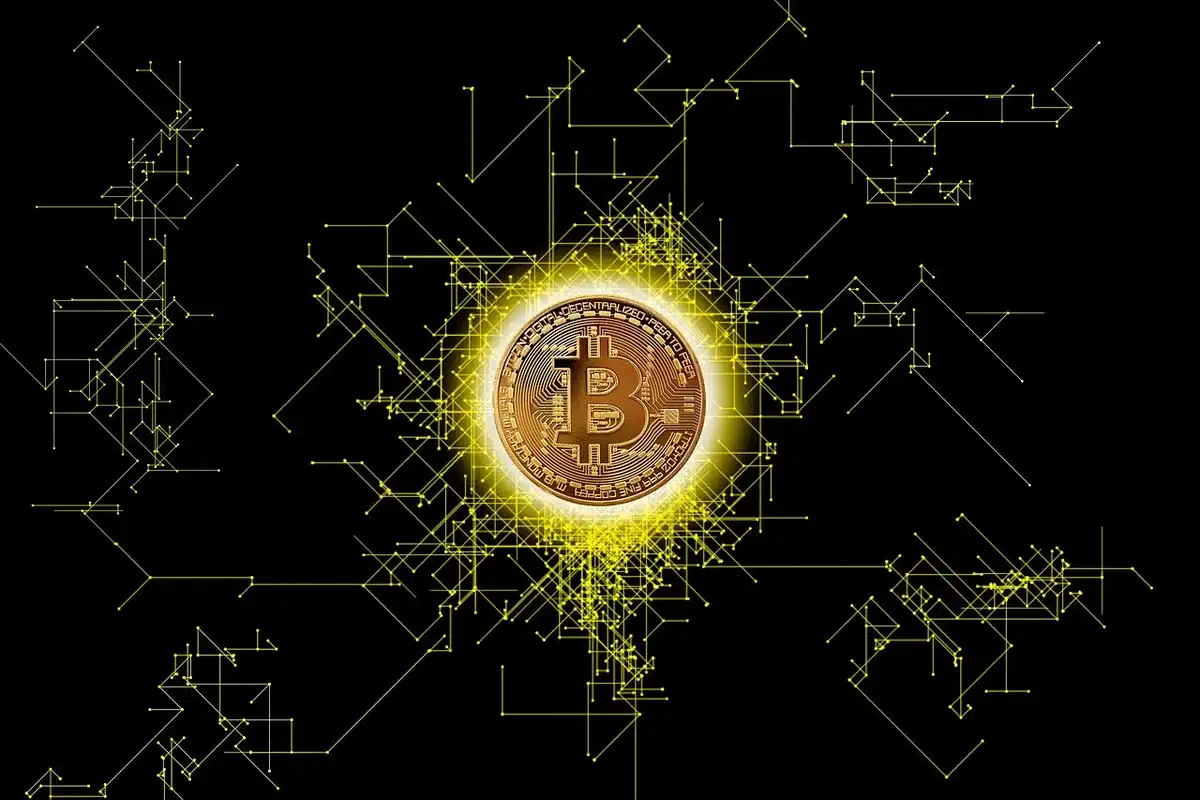 Interface montrant confirmations de blocs et transactions en cours