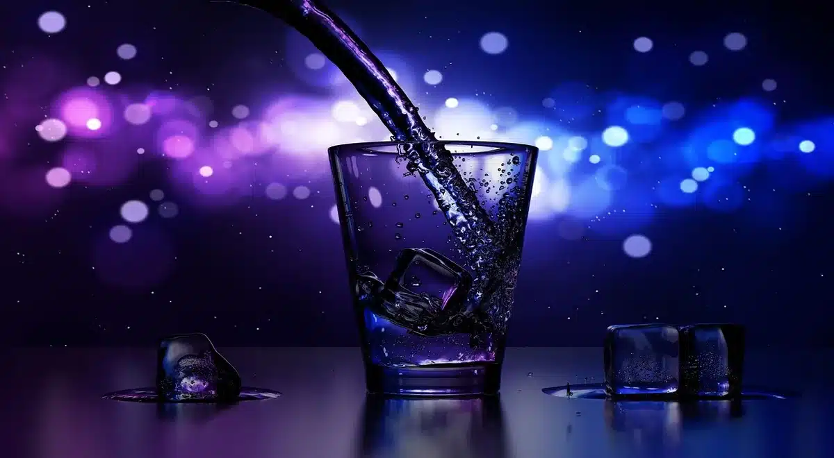 Écran Réglages montrant l'option Liquid Glass sur un iPhone
