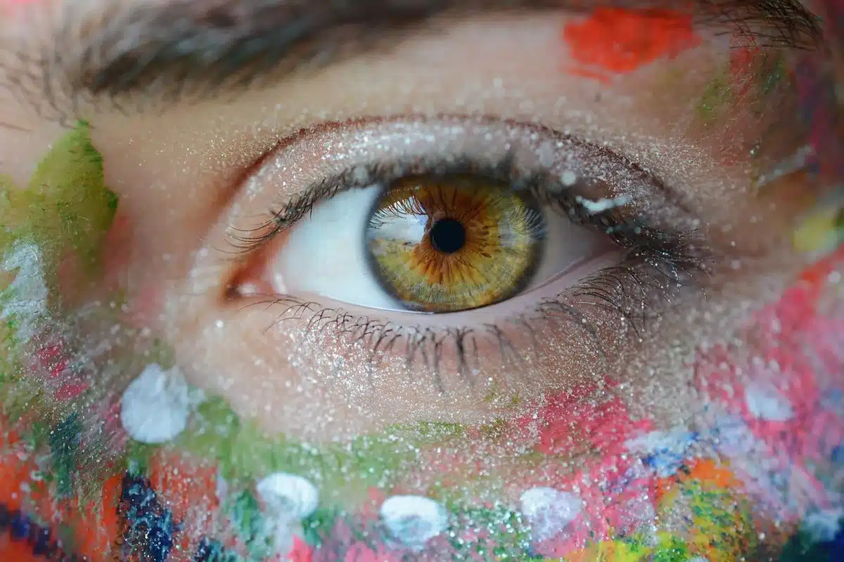 Écran de personnalisation d'avatar montrant cosmétiques et options